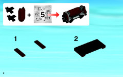 LEGO 3677 instructions page 2 – build guide