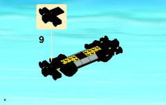 LEGO 3677 instructions page 6 – build guide