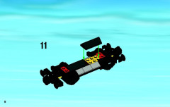 LEGO 3677 instructions page 8 – build guide