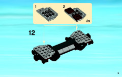 LEGO 3677 instructions page 9 – build guide