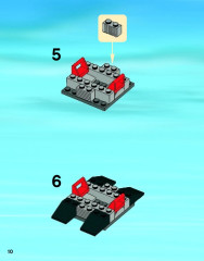 LEGO 3677 instructions page 10 – build guide