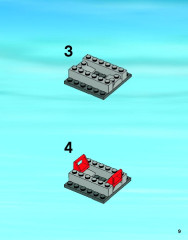 LEGO 3677 instructions page 9 – build guide