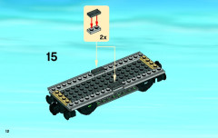 LEGO 3677 instructions page 12 – build guide