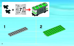 LEGO 3677 instructions page 2 – build guide