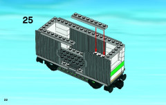 LEGO 3677 instructions page 22 – build guide