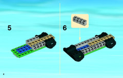 LEGO 3677 instructions page 4 – build guide