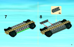 LEGO 3677 instructions page 5 – build guide