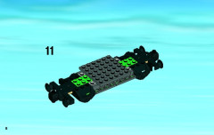 LEGO 3677 instructions page 8 – build guide