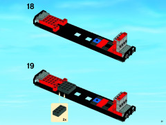 LEGO 3677 instructions page 21 – build guide