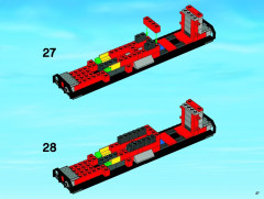 LEGO 3677 instructions page 27 – build guide