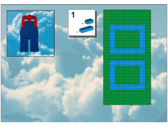 LEGO 3723 instructions page 2 – build guide