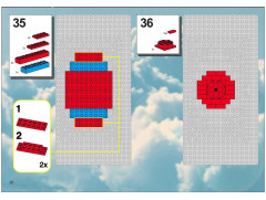 LEGO 3723 instructions page 20 – build guide