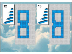 LEGO 3723 instructions page 8 – build guide