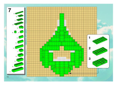 LEGO 3724 instructions page 10 – build guide