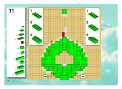 LEGO 3724 instructions page 14 – build guide