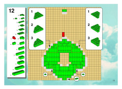 LEGO 3724 instructions page 15 – build guide