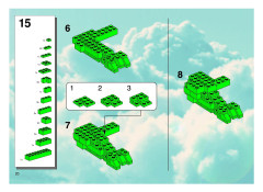 LEGO 3724 instructions page 20 – build guide