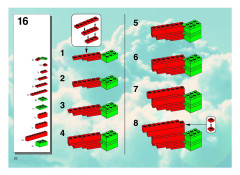 LEGO 3724 instructions page 22 – build guide