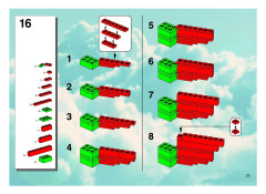 LEGO 3724 instructions page 25 – build guide