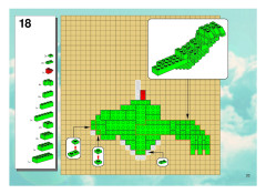 LEGO 3724 instructions page 33 – build guide