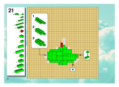 LEGO 3724 instructions page 36 – build guide