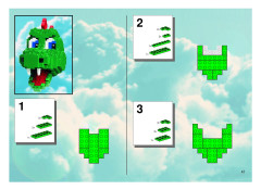 LEGO 3724 instructions page 41 – build guide