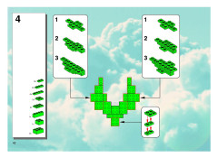 LEGO 3724 instructions page 42 – build guide