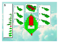 LEGO 3724 instructions page 44 – build guide