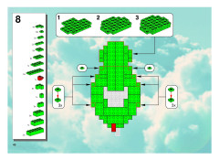 LEGO 3724 instructions page 48 – build guide