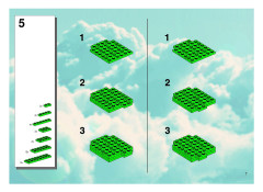LEGO 3724 instructions page 7 – build guide