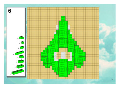 LEGO 3724 instructions page 9 – build guide