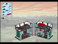 LEGO 3739 instructions page 12 – build guide