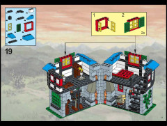 LEGO 3739 instructions page 17 – build guide
