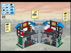 LEGO 3739 instructions page 18 – build guide