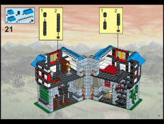 LEGO 3739 instructions page 19 – build guide