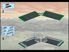 LEGO 3739 instructions page 3 – build guide
