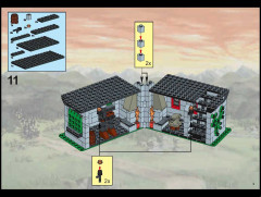 LEGO 3739 instructions page 9 – build guide
