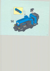 LEGO 3740 instructions page 11 – build guide
