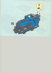 LEGO 3740 instructions page 13 – build guide