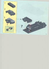 LEGO 3740 instructions page 19 – build guide