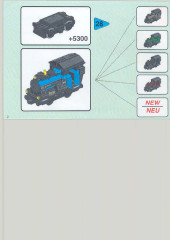 LEGO 3740 instructions page 2 – build guide