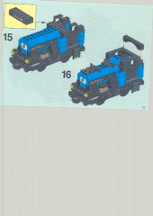 LEGO 3740 instructions page 25 – build guide