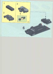 LEGO 3740 instructions page 6 – build guide