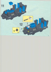 LEGO 3740 instructions page 9 – build guide