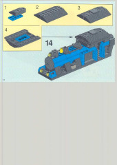 LEGO 3741 instructions page 14 – build guide