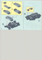 LEGO 3741 instructions page 28 – build guide