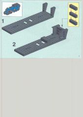 LEGO 3741 instructions page 3 – build guide