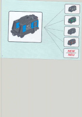 LEGO 3742 instructions page 2 – build guide