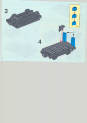 LEGO 3742 instructions page 4 – build guide