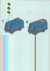 LEGO 3742 instructions page 6 – build guide